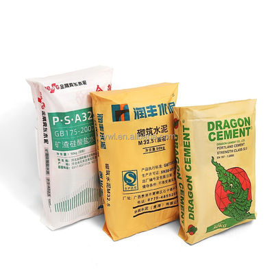 50kg PP Woven Cement Bag with Valve Moisture Proof