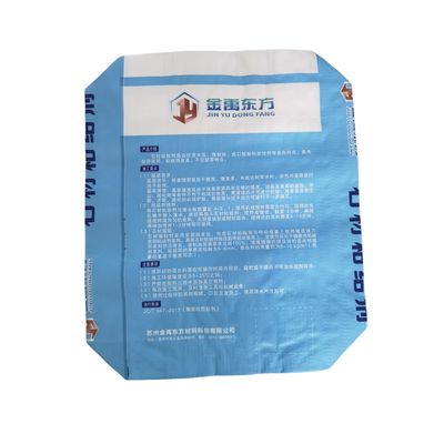 PP Woven Valve Bag with 50KG 40KG 25KG Capacity for Cement and Construction Materials