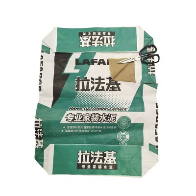 کیفیت  Super Moisture Proof PP/Paper Valve Bag For Cement Packaging کارخانه
