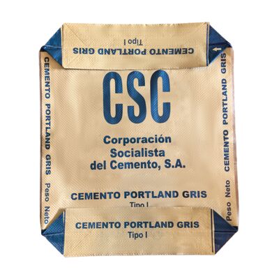 کیفیت  Moisture Proof PP Woven Valve Bag for Heavy Duty 50kg Cement Packaging کارخانه