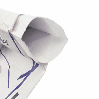 کیسه های سیمانی PP مقاوم در برابر رطوبت کیسه دریچه پایین مربعی خالی 70 گرمی - 100 گرمی