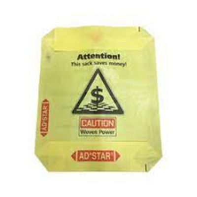 پایین بلوک کیسه های دریچه PP با استحکام بالا برای بسته بندی بتونه گچی