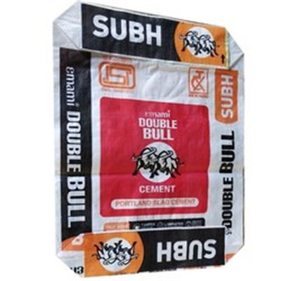 کیسه های سیمانی پایین بلوک دریچه ای پلی پروپیلن PP بافته شده 25 کیلوگرم 40 کیلوگرم 50 کیلوگرم