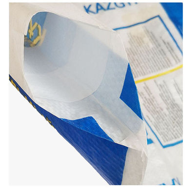 Hot Sale 25KG 40KG 50KG Ad Star Bags PP Block Bottom Bags ساخت چین