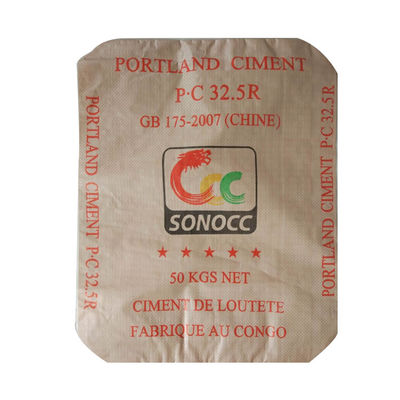 بهترین فروش کیسه سیمان بافته شده 20KG 25KG 40KG 50KG تولید چین