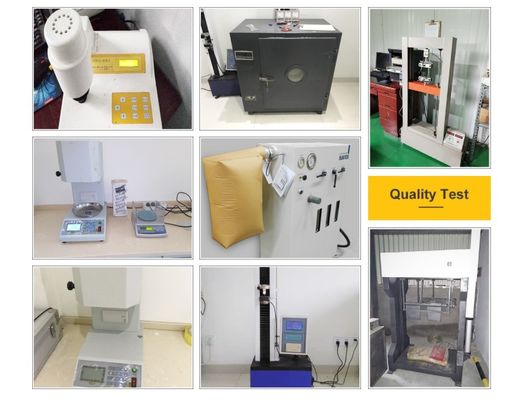 فیلمی لایه دار از پلی پروپیلن بافتی 50 کیلوگرم کیسه با دریچه مربع کیسه پایینی کیسه سیمان کیسه پوتین