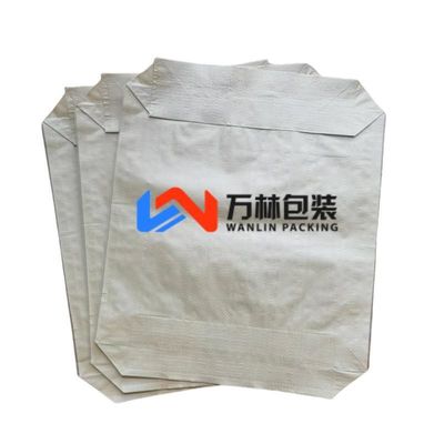 50x60x10cm 85GSM ((65GSM+20GSM) کیسه بسته بندی پلاستیکی برای پر کردن مواد ساختمانی سیمان