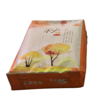 رنگارنگ چاپ Bopp PP بافوله بافوله با بافت برای مخلوط های خشک 20 کیلو 25 کیلو 30 کیلو