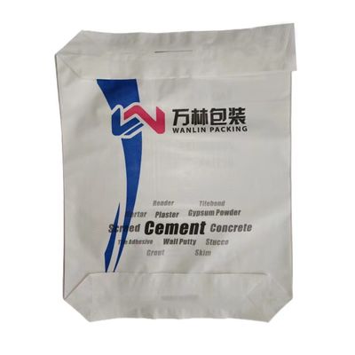 مواد شیمیایی Masterbatch دریچه خالی کیسه های سیمان PP کیسه های سیمان گیتس سنگ خاردار پلتی کاشی چسب بسته بندی