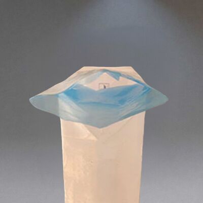 25KG Heavy Duty PE Valve Bags for Carbon Black with Tuck In Valve