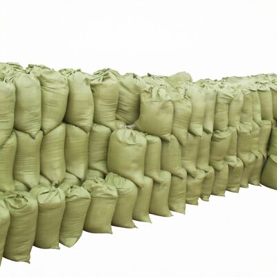 کیسه شن و ماسه مقاوم در برابر اشعه UV 50LB 25kg 50kg کیسه های بافتی PP برای شن و ماسه و کشاورزی ساخت و ساز